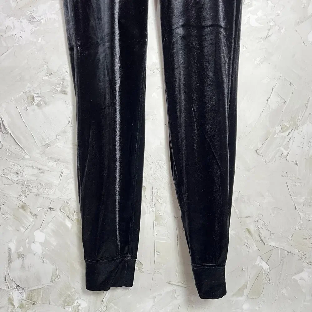 Lululemon Ready to Crush Velour Joggers SIZE 4 Black Plush Athleisure